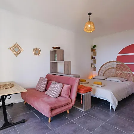 Le Paradis Au Mont Des Oiseaux - Studio - Clim - Tennis - Vue Mer Hyères