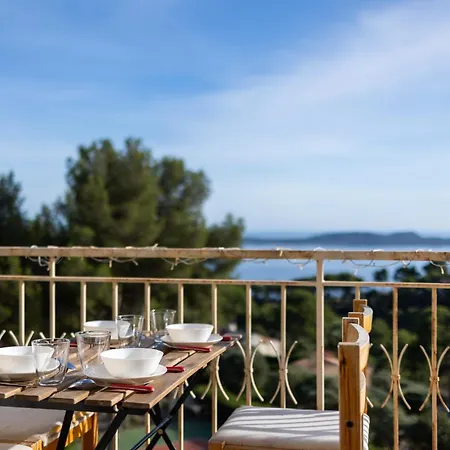 Le Paradis Au Mont Des Oiseaux - - Clim - Piscine - Tennis - Vue Appartement Hyères