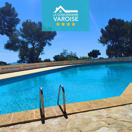 Le Paradis Au Mont Des Oiseaux - - Clim - Piscine - Tennis - Vue Hyères