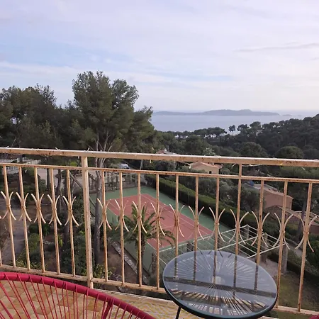 Appartement Le Paradis Au Mont Des Oiseaux - - Clim - Piscine - Tennis - Vue Hyères